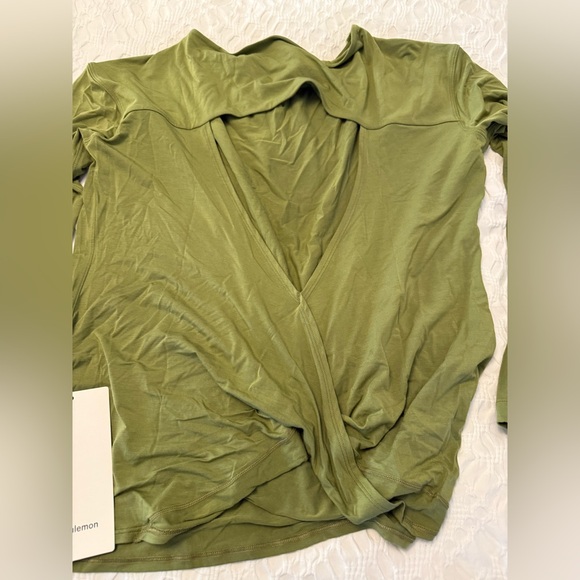 Modal blend open back long sleeve - Picture 5 of 5